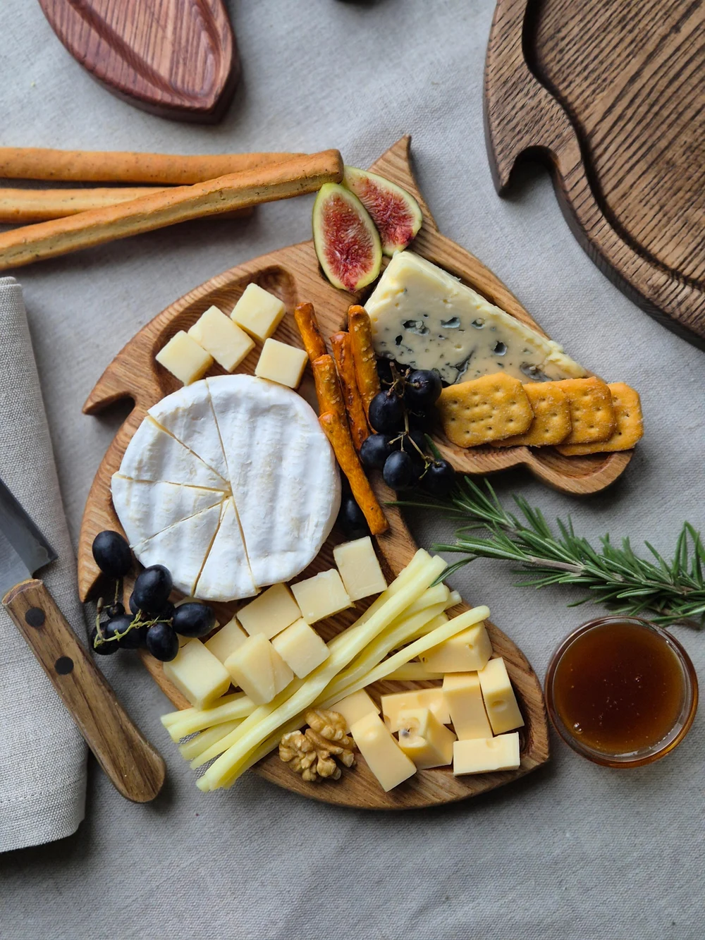 Деревянные менажницы  "Лошадки"