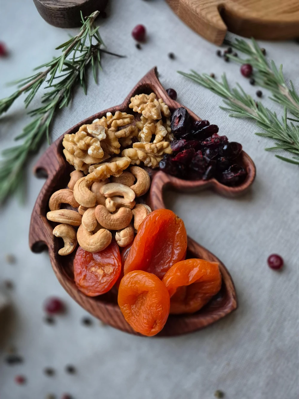 Деревянные менажницы  "Лошадки"