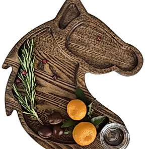 Менажница «Огненная лошадка» 32х36см